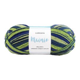 Lankava Lankava Mainio sukkalanka 5023 Sinikello 100g MAINIO-5023