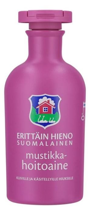 Erittain Hieno Suomalainen mustikkahoitoaine 300ml Erittain Hieno Suomalainen mustikkahoitoaine 300ml