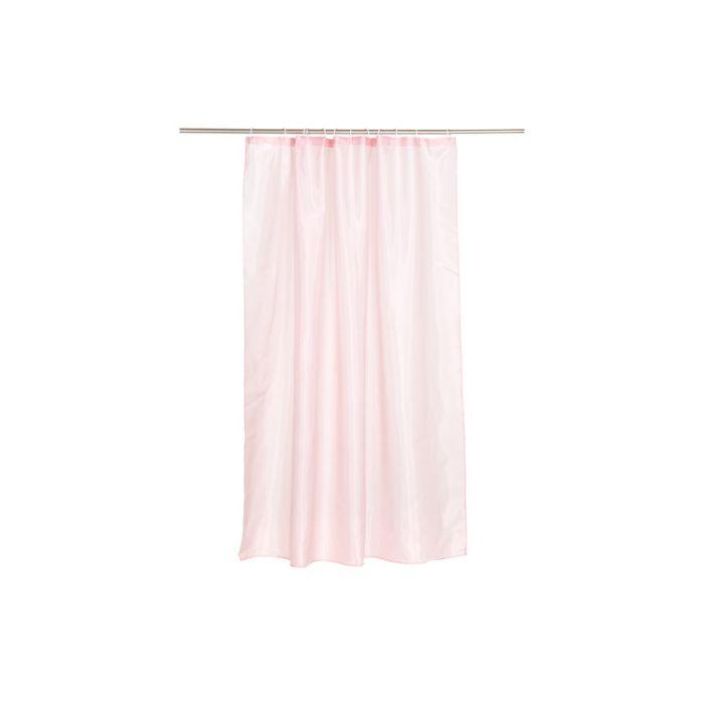 4living suihkuverho solid roosa 180x200cm 313903 924-5665