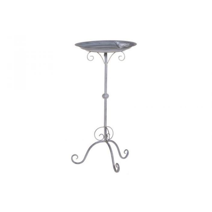 4Living Lintukylpy jalallinen 64cm antiikinharmaa 635867 924-1185