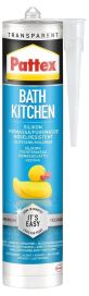 Pattex Pattex Bath&Kitchen silikonimassa läpinäkyvä 280ml 2645998 POISTUU