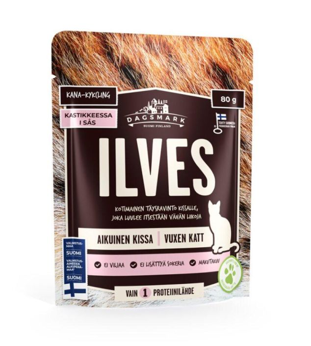 Dagsmark ILVES kanaa kastikkeessa 80g 120029 905-042