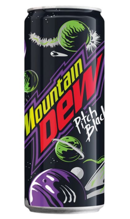 Mountain Dew Pitch Black 330ml Mountain Dew Pitch Black 330ml