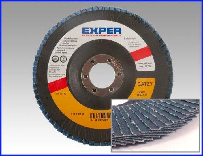 Liuskelaikka 125mm K40 213712522040 980-4014