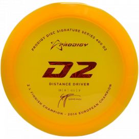 Prodigy D2 Seppo Paju 400 - draiveri frisbeegolfkiekko