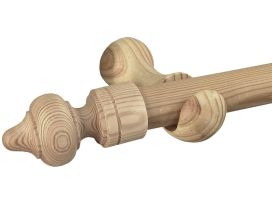 Pisla Isoäidintanko puu/natural 28mm/160cm 60100840