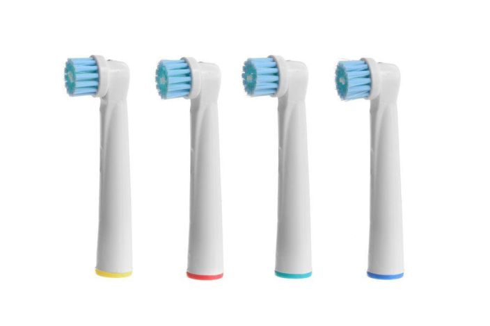Sähköhammasharjan vaihtopäät 4-pack 296205 tuotekuva 1