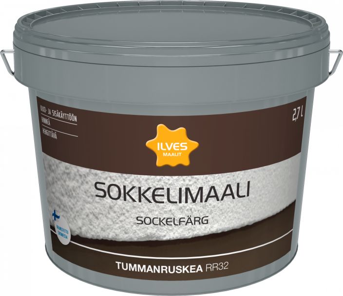 Ilves sokkelimaali tummanrusk. 2,7L IL3665 920-600 RR32
