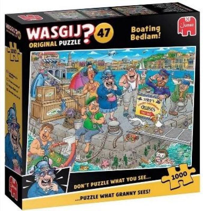 Wasgij Original 47 Boating Bedlam! 1000p ju00511 929-1018 Wasgij Original 47 Boating Bedlam! 1000p ju00511 929-1018